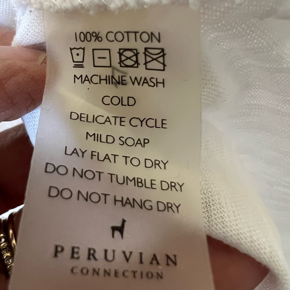 Peruvian Connection Cotton Tunic Button Shirt Qui… - image 5